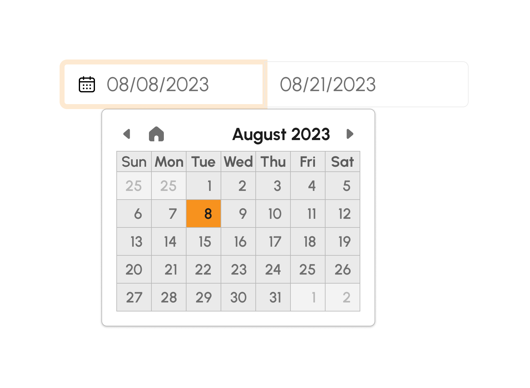Filtering by Date Range